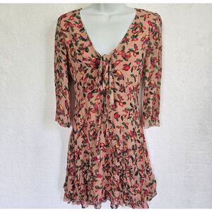 Farm Rio Dainty Cashew Dress Size: XS